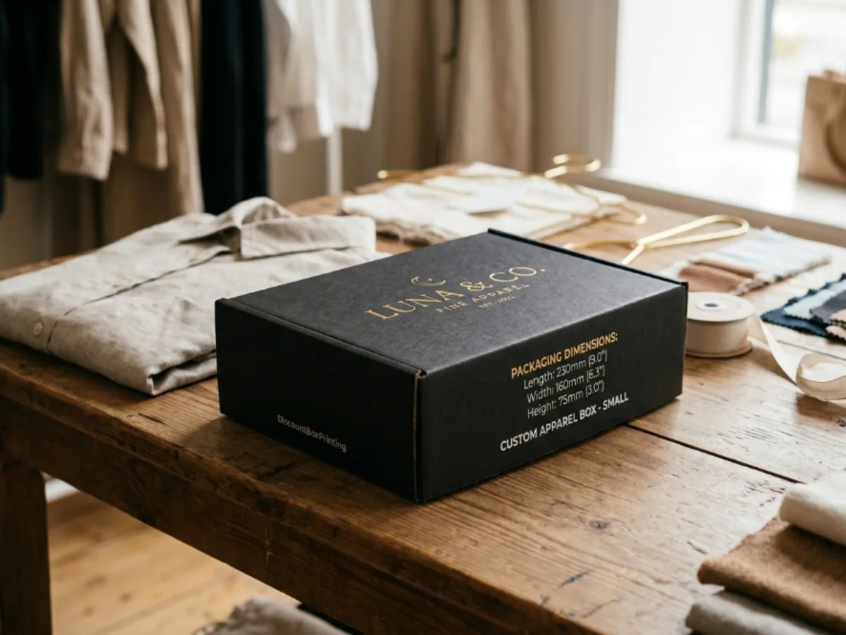 Clothing Box Dimensions: T-Shirt & Hoodie