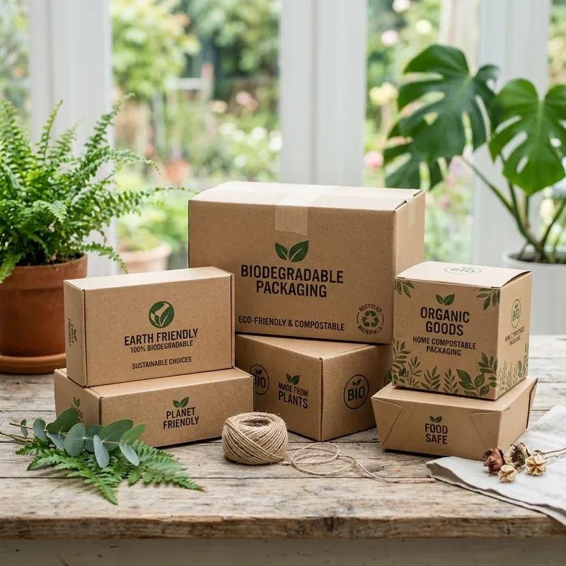 Custom biodegradable packaging boxes — packaging option