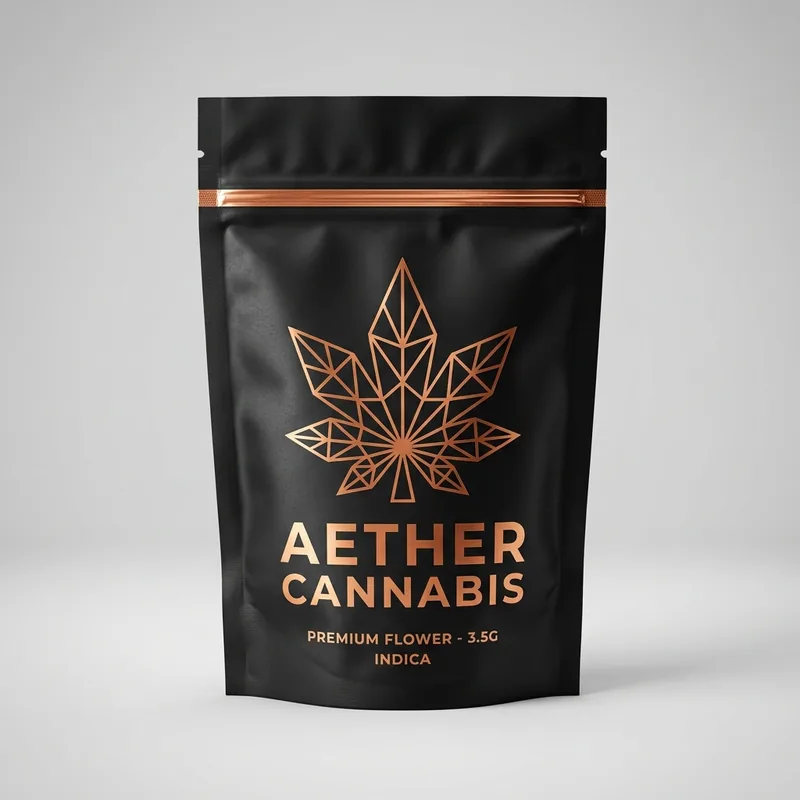 Custom cannabis flower packaging — packaging option