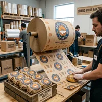Custom Bagel Paper Wholesale — view 1