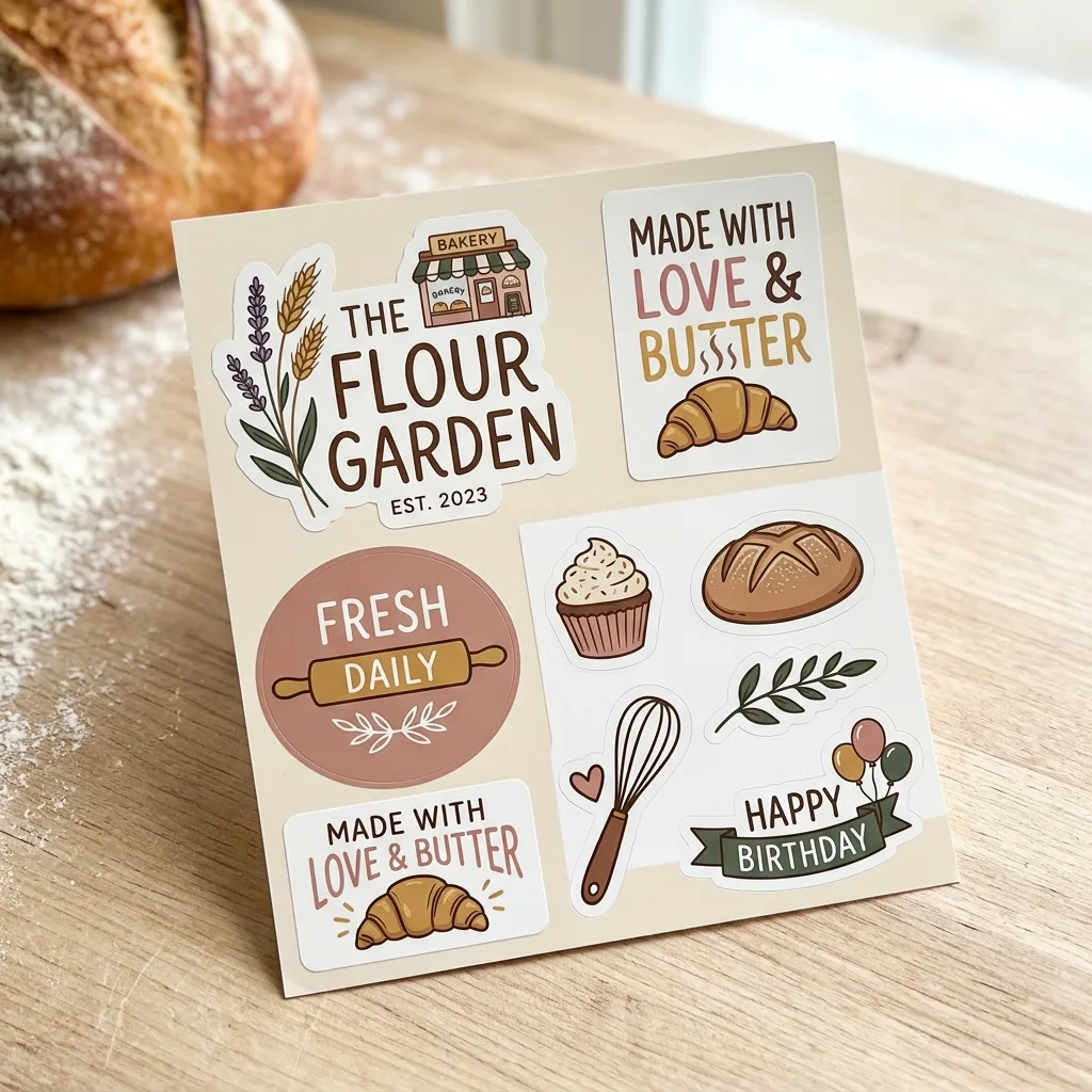 Custom food labels — packaging option
