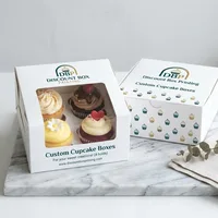 Custom Branded Cupcake Boxes — view 1