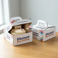 Custom Cake Boxes with Handle — view 1