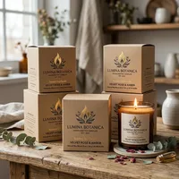 Custom Candle Boxes with Logo — view 1