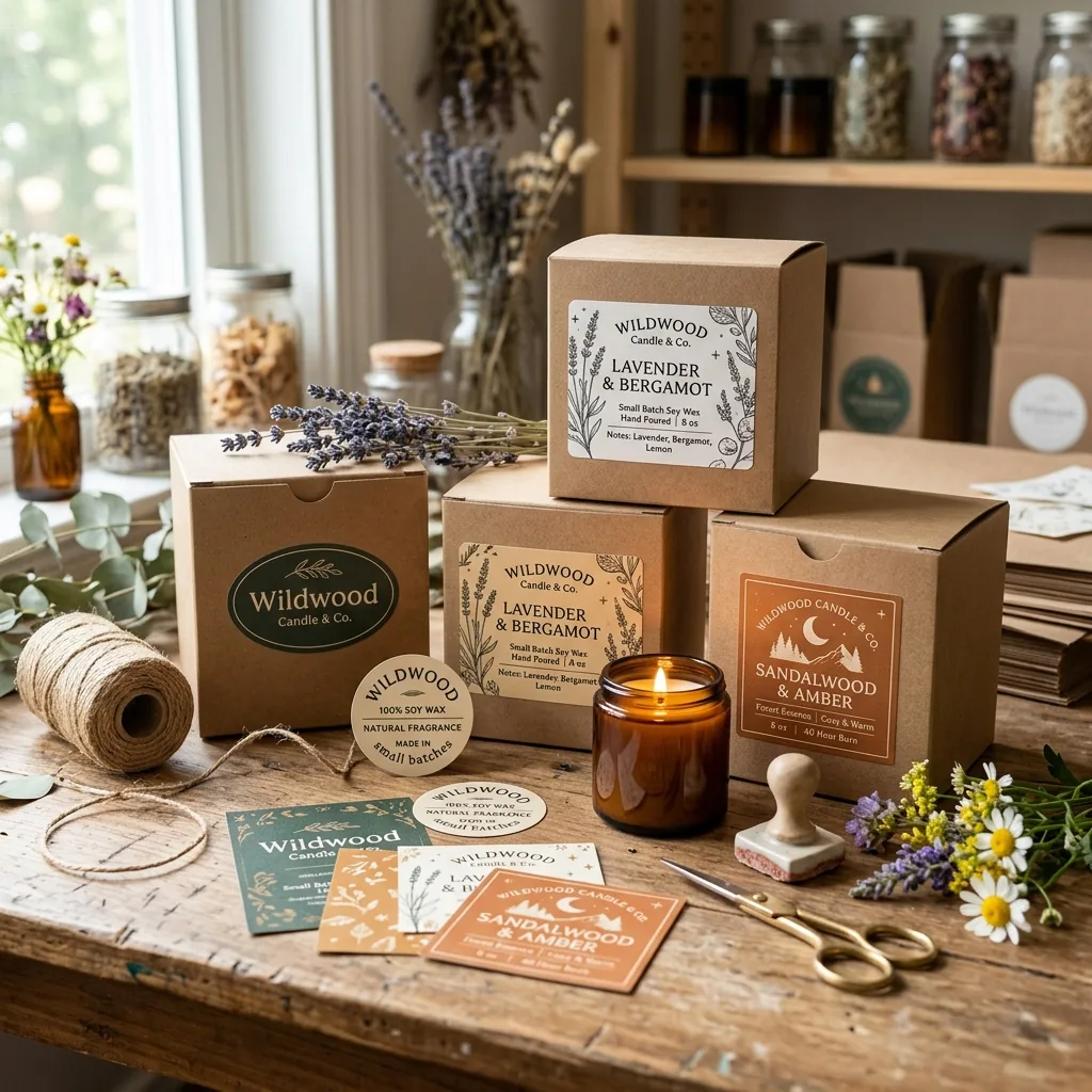 Custom Candle Labels — view 3