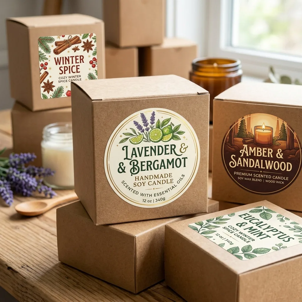 Custom Candle Labels — view 4