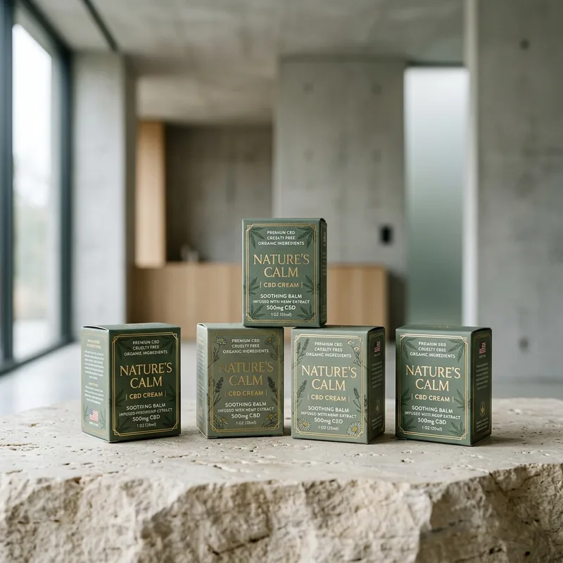 Custom cbd packaging — Custom CBD Cream Boxes