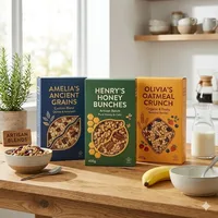 Custom Cereal Boxes with Window — view 3