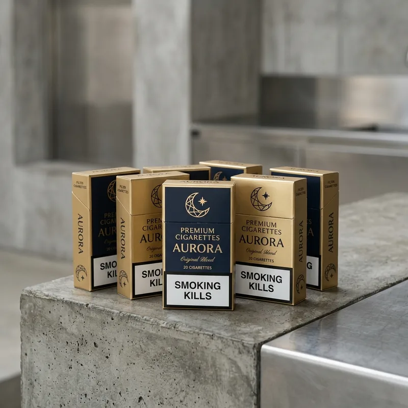 Custom cigarette boxes with logo — packaging option