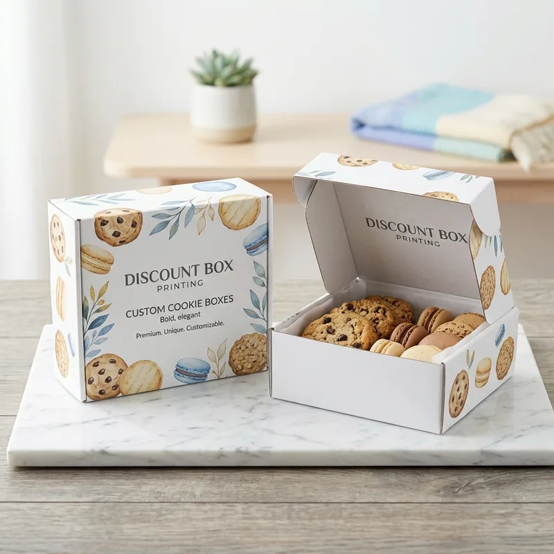 Custom cookie boxes — packaging option