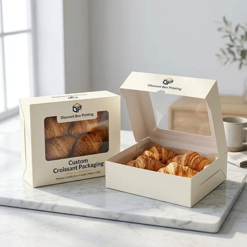 Custom cookie packaging with window — packaging option