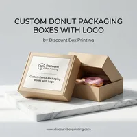 Custom Donut Packaging Boxes with Logo — view 4