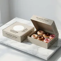 Custom Donut Packaging Boxes with Logo — view 1