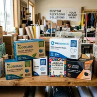 Custom Face Mask Boxes — view 1
