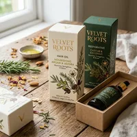 Custom Hair Oil Packaging Boxes — view 3