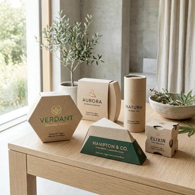 Custom hemp packaging boxes — packaging option