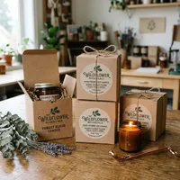 Custom Kraft Candle Boxes — view 2