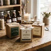 Custom Kraft Candle Boxes — view 3
