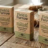 Custom Kraft Cigarette Boxes — view 2