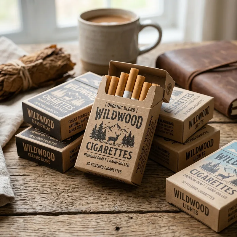 Custom kraft cigarette boxes — packaging option