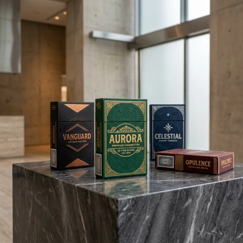 Custom luxury cigarette boxes — packaging option