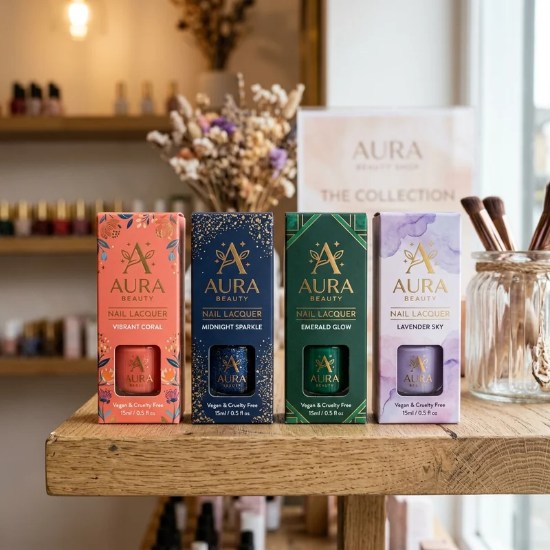 Custom nail polish boxes — packaging option