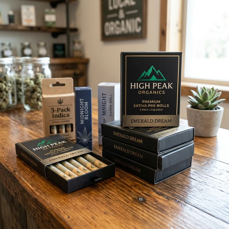 Custom pre roll boxes — packaging option
