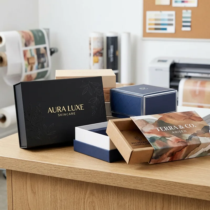 Custom printed rigid packaging — packaging option