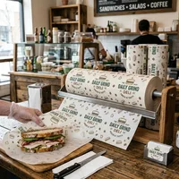 Custom Printed Sandwich Wrap Paper — view 3