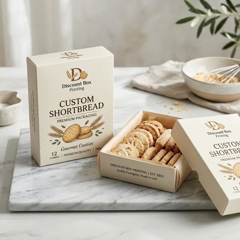 Custom shortbread boxes — packaging option