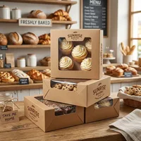 Custom Small Bakery Boxes with Window — view 4