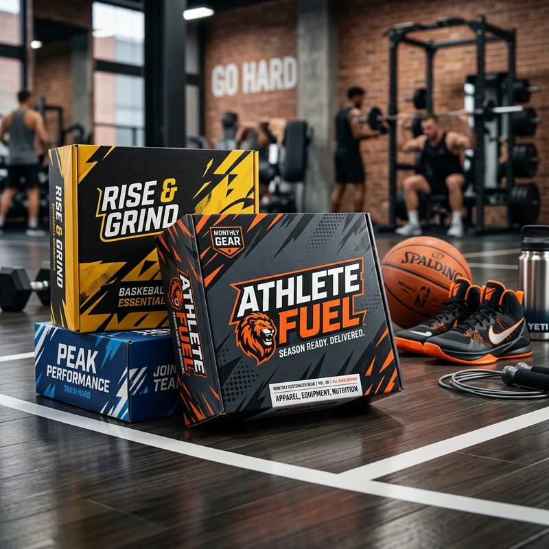 Custom sports boxes wholesale — packaging option