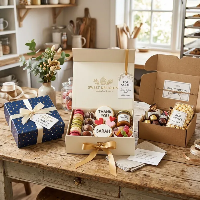 Custom sweet gift boxes — packaging option