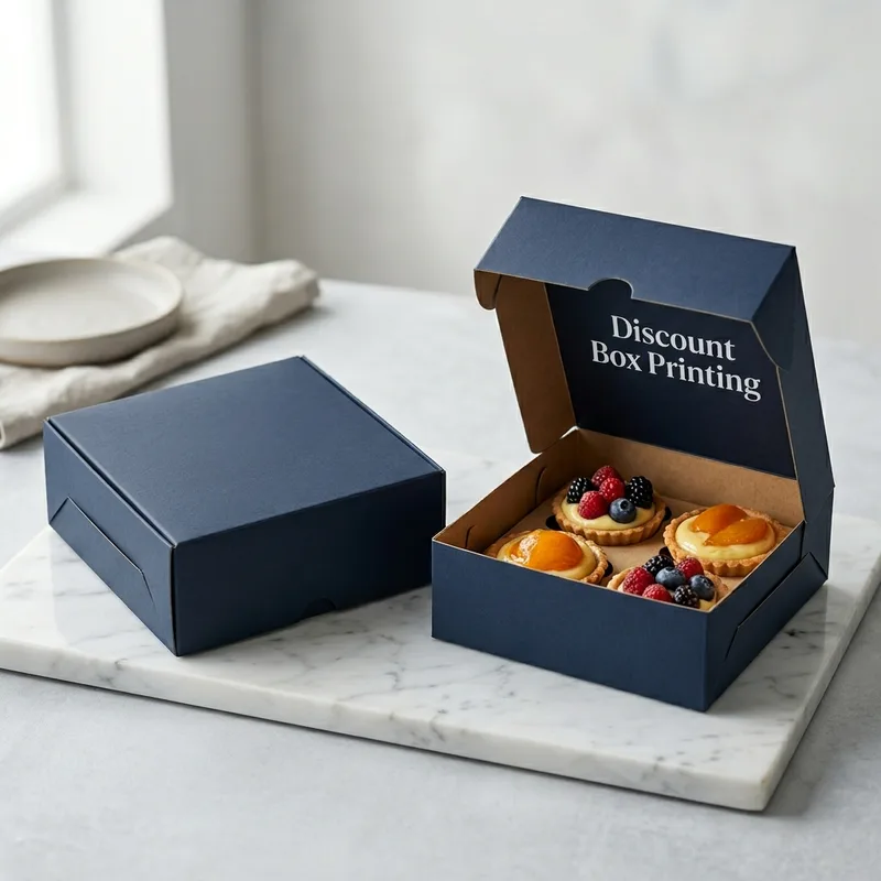 Custom tart packaging boxes — packaging option