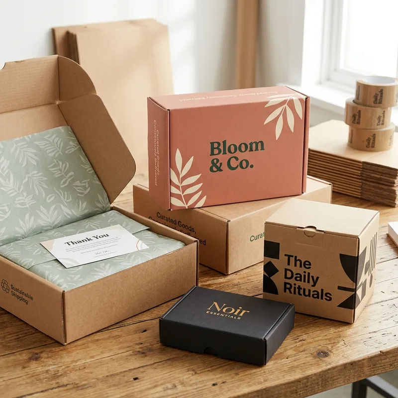 Direct-to-consumer retail boxes built for shelf and shipping