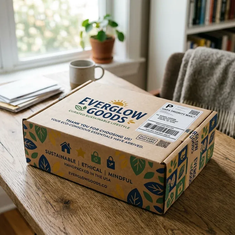 Custom e-commerce mailer packaging — packaging option