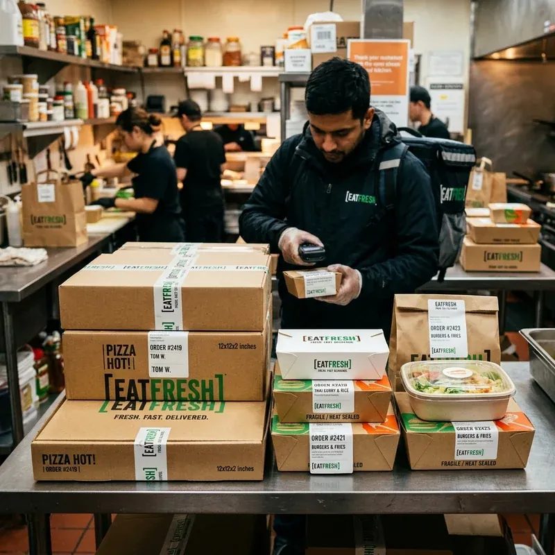 Custom food delivery packaging boxes — packaging option