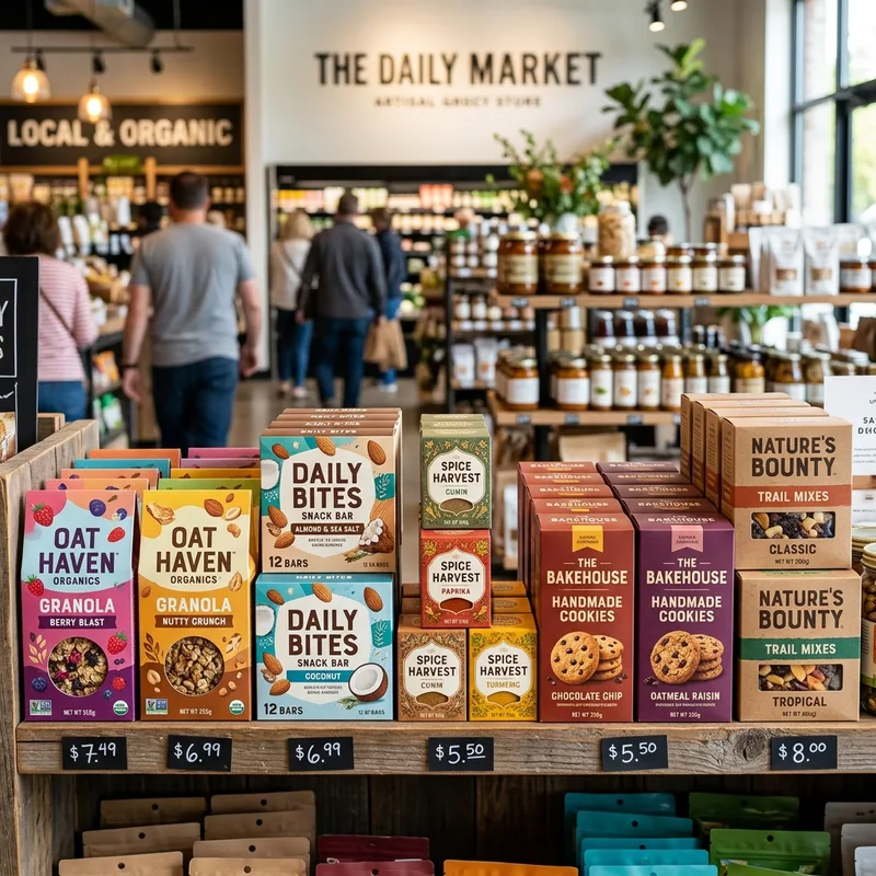 Custom food retail packaging boxes — packaging option