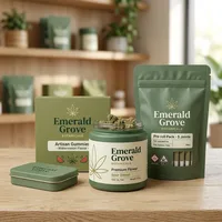 Green Cannabis Packaging — view 3