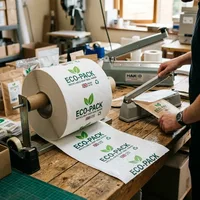 Heat Seal Paper with Logo — view 2