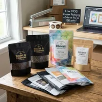 Low MOQ Custom Mylar Bags — view 2