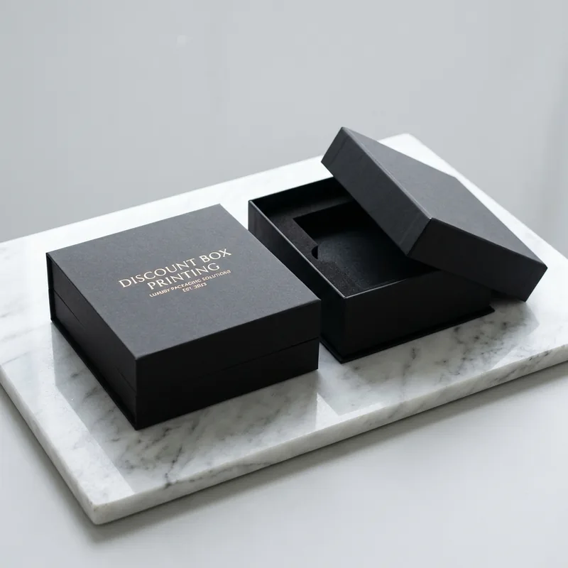 Custom luxury retail rigid packaging — packaging option