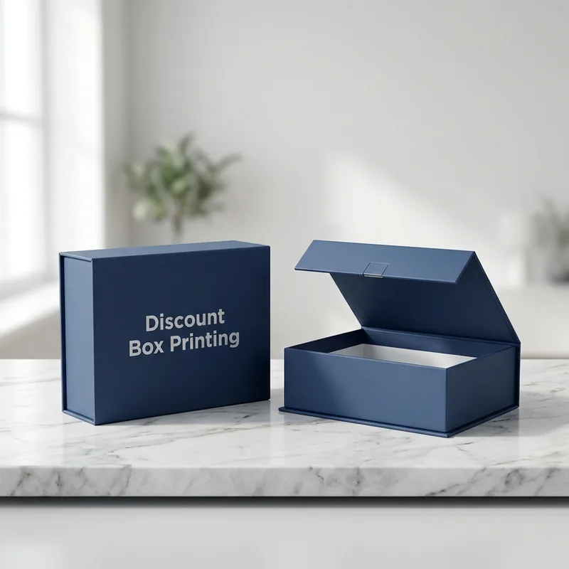 Custom magnetic closure rigid boxes — packaging option