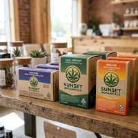 Marijuana Boxes with Logo — view 2