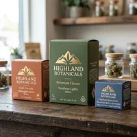 Marijuana Boxes with Logo — view 3