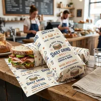 Personalized Sandwich Wrapping Paper — view 3