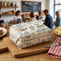 Personalized Sandwich Wrapping Paper — view 4