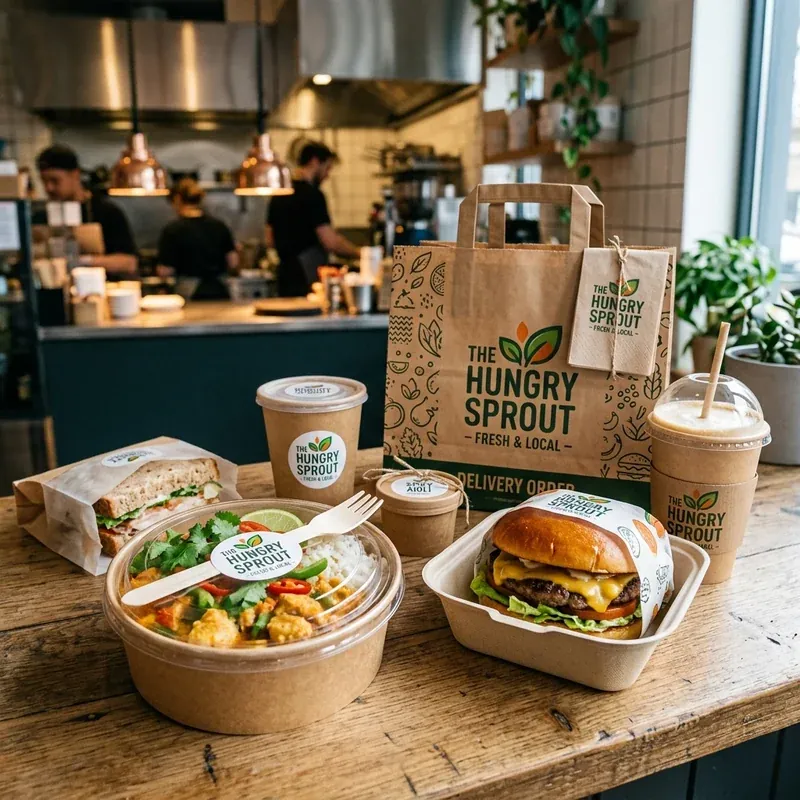 Custom restaurant food packaging — packaging option
