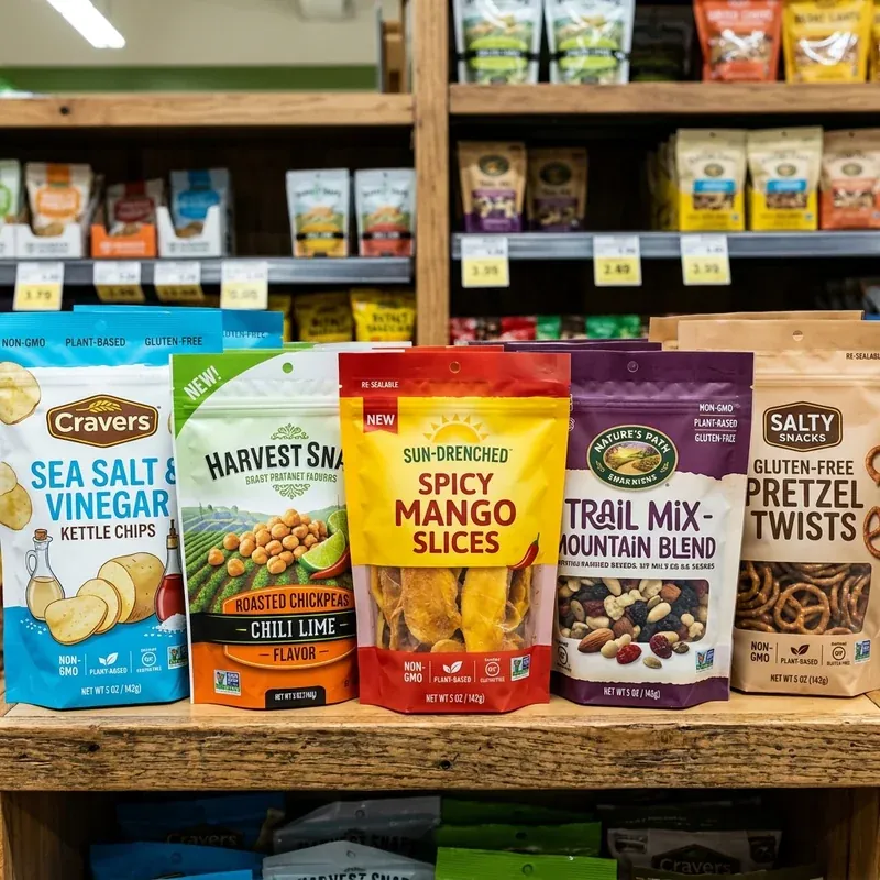 Custom snack packaging pouches — packaging option