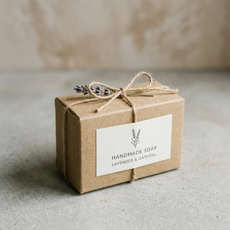 Custom soap gift packaging — packaging option